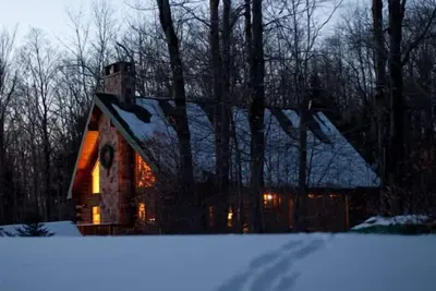 Image de Maison de bois contemporaine