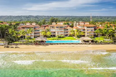 Luxury Beachfront Residence dans le meilleur emplacement, centre de Cabarete Bay