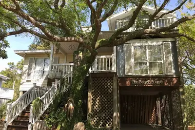 Image de Maison de vacances en famille Folly Beach en face de la plage
