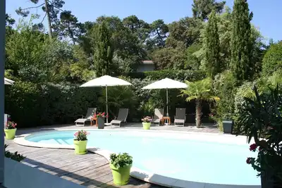 Image de Pyla Sur Mer:Luxueuse villa piscine chauffée, 5 chambresà proximité des plages