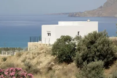 Image de Villa privée, superbe emplacement avec vue panoramique sur la mer à Plakias