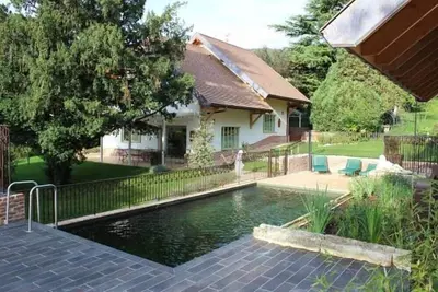 Image de Appartement avec terrasse, piscine dans maison écologique proche lac du Bourget