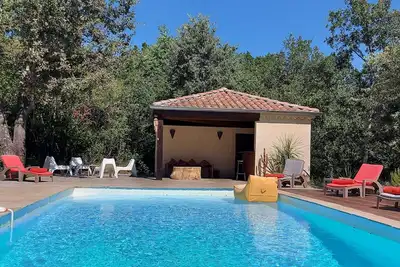 Image de Au calme maison avec piscine sans vis à vis entre Joyeuse et Balazuc