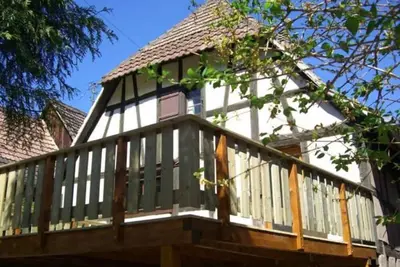 Image de Maison Alsacienne indépendante avec jardin et terrasse