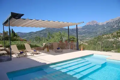 Image de Amazing house with stunning views, pool, Wifi, close to the centre of Sóller