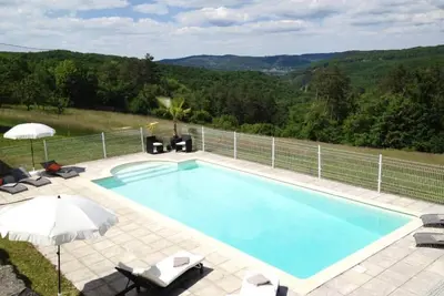 Image de Propriété avec piscine près de Sarlat La Caneda - house private pool 12 people