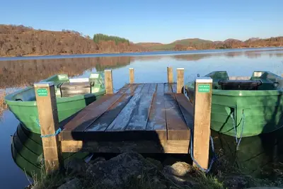 Image de Brachkashie est un magnifique chalet surplombant le Loch Knockie