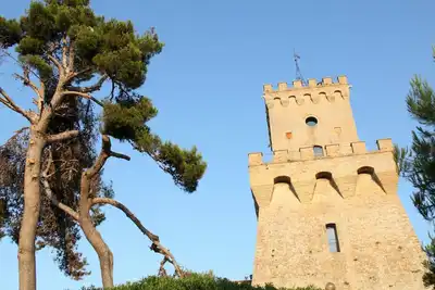 Image de Maison de plage à Pineto, cataloguée avec la mer du drapeau bleu