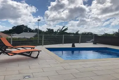 Villa Caraibes avec piscine privée à 3 min de plage Corps de Garde