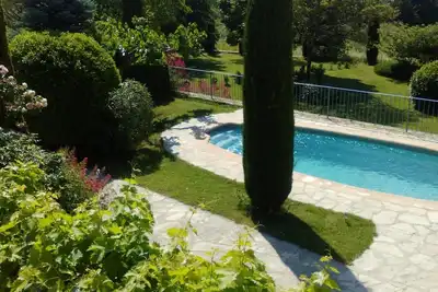 Image de Belle maison en pierre avec vue splendide sur la vallée, animaux acceptés