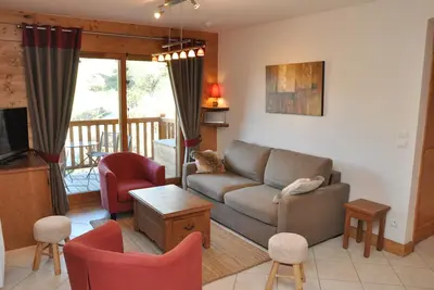 Image de Arcs 1800: Très bel appartement dans résidence Mgm haut standing avec piscine, pied des pistes et vue Mont-Blanc
