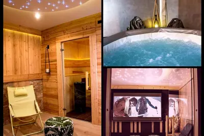 Image de Maison 220 m², sauna, spa, beaux volumes, proche pistes, vue imprenable l'Etale