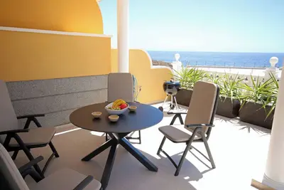 Image de Charmante villa avec piscine Ă El Medano au sud de Tenerife.