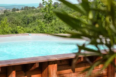 Image de gîte de charme 4 *, écologique, sauna et piscine privatifs