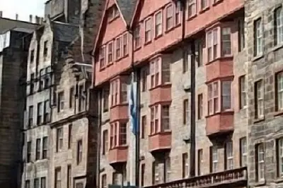 Image de Sur le Royal Mile, Lawnmarket, Old Town, Édimbourg
