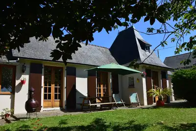 Image de Maison type longère en bord de Rance, entre Dinan et Saint Malo