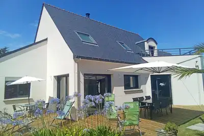 Image de Maison neuve tout confort, lumineuse, très calme, à 800 m plage de Pen Guen.