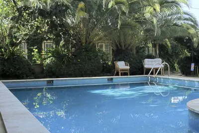 Image de Maison traditionnelle avec piscine dans le centre-ville de Rio Maior
