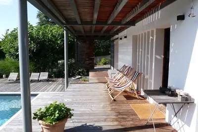 Image de Ravissante villa avec vue lac et montagne