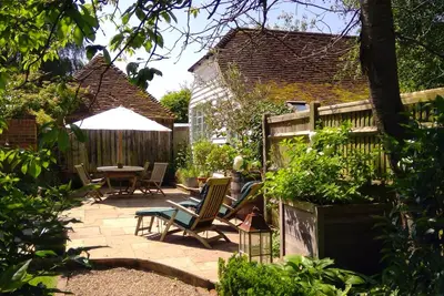 Paisible, pittoresque et élégant de la propriété dans une ancienne grange traditionnelle