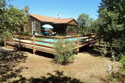 Image de Maison ossature bois avec jardin