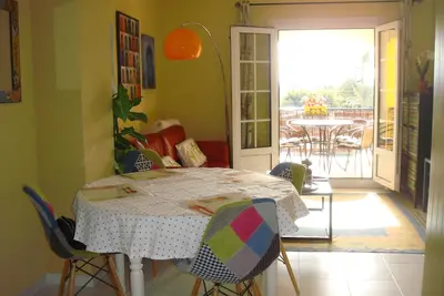 Javea: confort à Platja de l'Arenal, Ac, 2 terr, tennis, wifi.