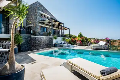 Image de Luxury Villa Lofos with Private Pool, Amazing Sea View, Sisi, Crete