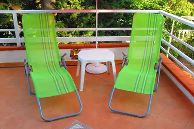 Image de studio 34 m2 proche des plages et au calme.