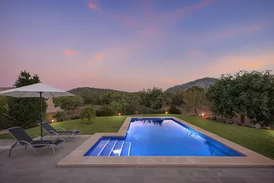Image de Villa La Sort - villa en pierre de Majorque lumineuse, de plain-pied, à la campagne