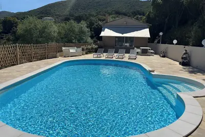 Image de Superb sea view villa with private pool for 6 people