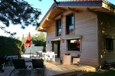 Image de La Chaumiere-Chalet individuel, 2018. grand confort, jardin arboré