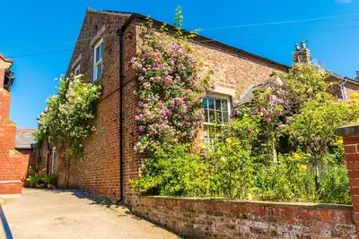 Image de Cottage dans un village avec une belle vue sur les collines de Hambleton et White H