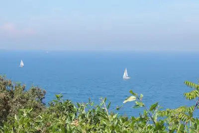 Image de Grand studio avec vue sur la mer