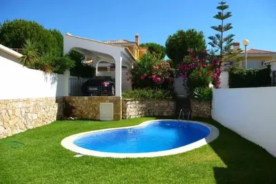 Image de Vilamoura villa avec piscine privée près des golfs. Wifi Gartuite