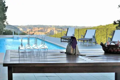Image de Elegant Country house with private pool and with beautiful view for good relax