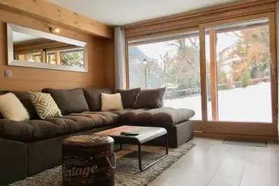 Image de Rez de jardin chalet montagnard Vallée de chamonix