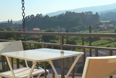 Image de Villa Oubiña Poio avec terrasse et barbecue aparb