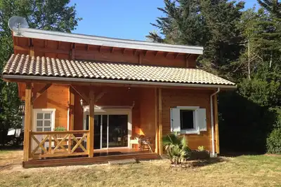 Image de Tres Belle Maison Bois 6 Pers. Proche Ocean (33)