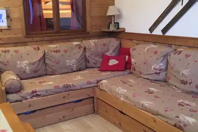 Image de Studio neuf style montagne - skis aux pieds - 4 personne Aime 2000 La PLagne