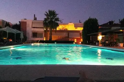 Image de Belle maison de 2 chambres dans un complexe avec piscine ouverte partagée