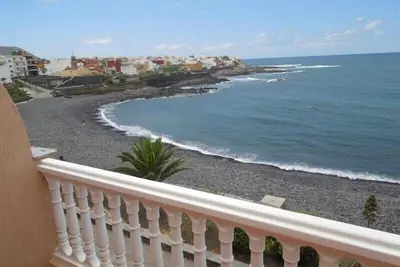 Apartm. Playa Garachico, à la plage, vue sur mer, internet, Sat-Tv, 2 terrasses