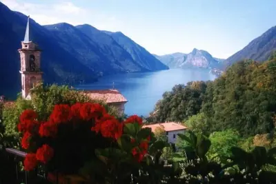Image de View to the lake, sun terrace, Mediterranean garden, cosy flat