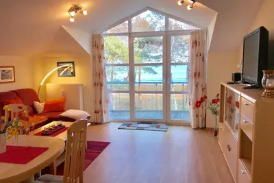 Image de Logement dans la résidence des dunes Juliusruh 1a, bord de plage, vue sur la mer