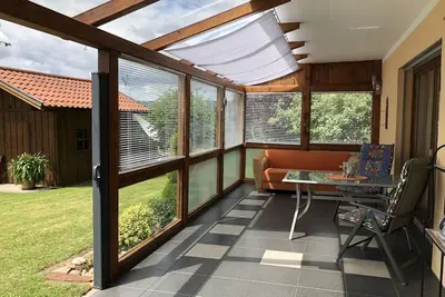 Image de bel appartement familial dans un endroit ensoleillé et calme