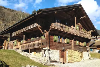 Chalet exceptionel avec charme et beaucoup d'espace