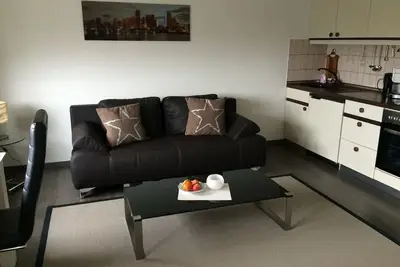 Appartement moderne dans le centre à droite sur le carrousel de ski