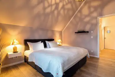 Image de Maison de vacances luxueuse directement sur le port de plaisance de la station balnéaire d'Olpenitz, dans la mer Baltique