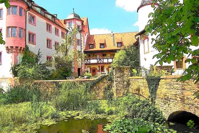 Image de appartements romantiques dans la région de Heidelberg / Neckartal