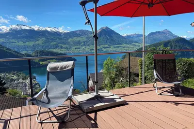 Image de Mini villa directement à Rigi train et Rigi très bon pour la randonnée, la natation, bien-être