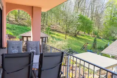 Très bel appartement pour 1-5 personnes à l'avant. Odenwald, à 10 minutes de l'A5